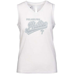 Philadelphia Phillies Levelwear Women's  Paisley Sweep V-Neck Tank Top discount