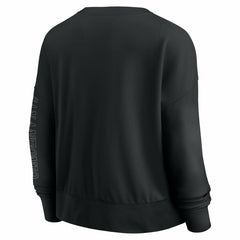 Fanatics - San Antonio Spurs Women's Oversized Game Day Pullover Sweatshirt - Black