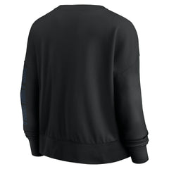Fanatics - Philadelphia 76ers Women's Oversized Game Day Pullover Sweatshirt - Black