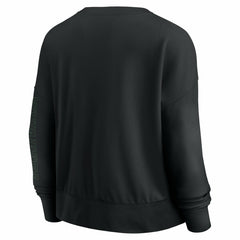 Fanatics - Milwaukee Bucks Women's Oversized Game Day Pullover Sweatshirt - Black