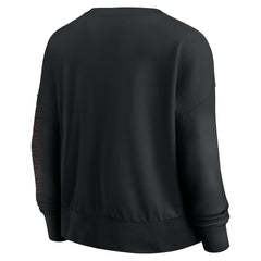 Fanatics - Chicago Bulls Women's Oversized Game Day Pullover Sweatshirt - Black