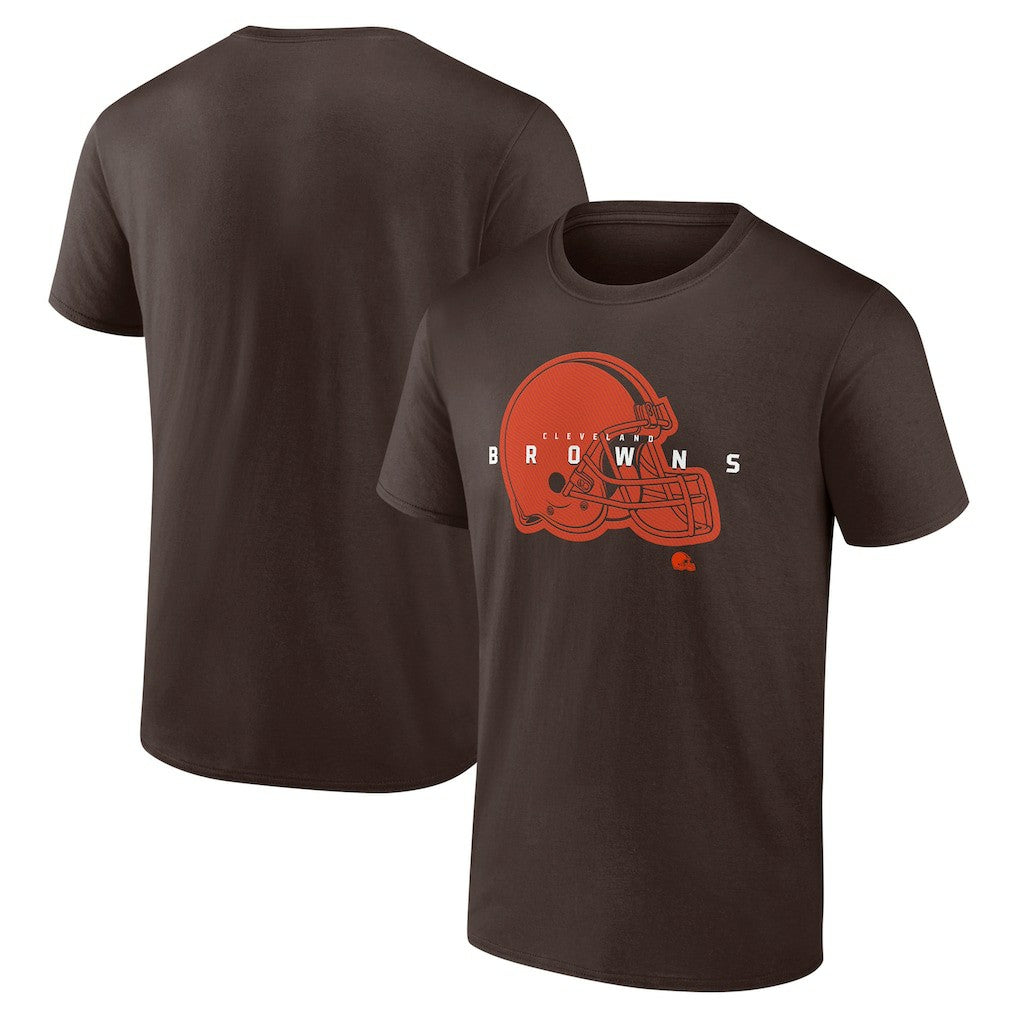 Cleveland Browns Coordinate T-Shirt Brown - Fanatics