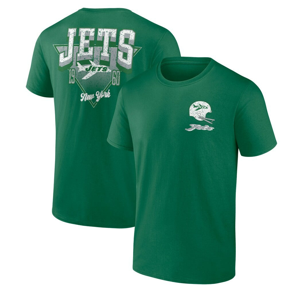 New York Jets Never Over T-Shirt Kelly Green - Fanatics