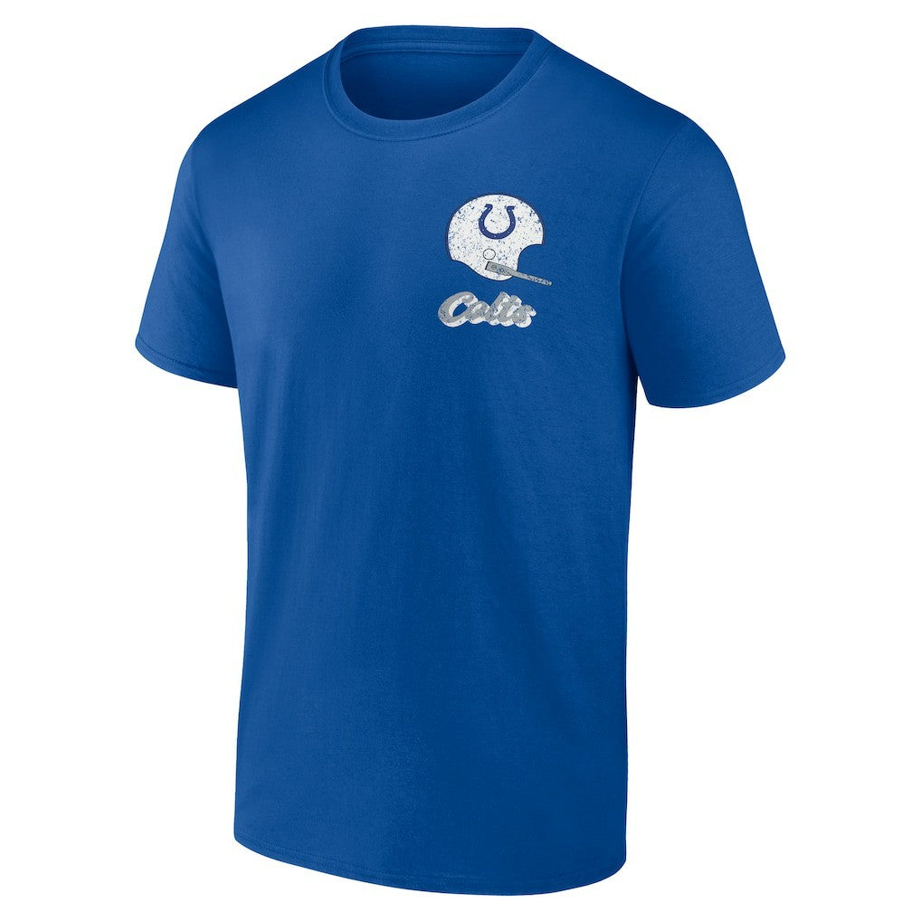 Indianapolis Colts Never Over T-Shirt Royal - Fanatics