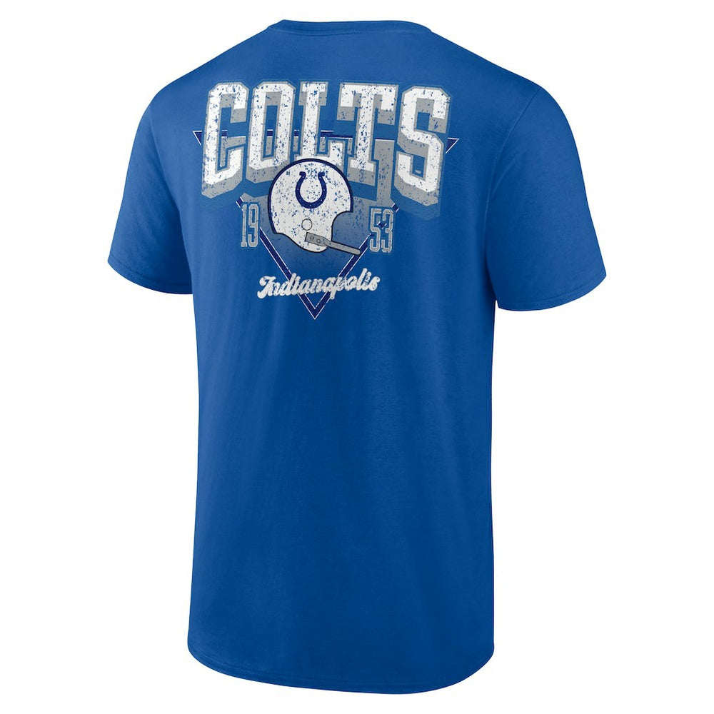 Indianapolis Colts Never Over T-Shirt Royal - Fanatics