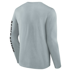 Las Vegas Raiders Vision Long Sleeve T-Shirt Gray - Fanatics