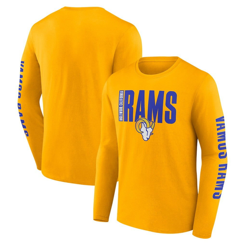 Los Angeles Rams Vision Long Sleeve T-Shirt Gold - Fanatics
