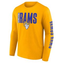 Los Angeles Rams Vision Long Sleeve T-Shirt Gold - Fanatics
