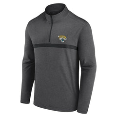 Jacksonville Jaguars Head-to-Head Quarter-Zip Pullover Charcoal - Fanatics