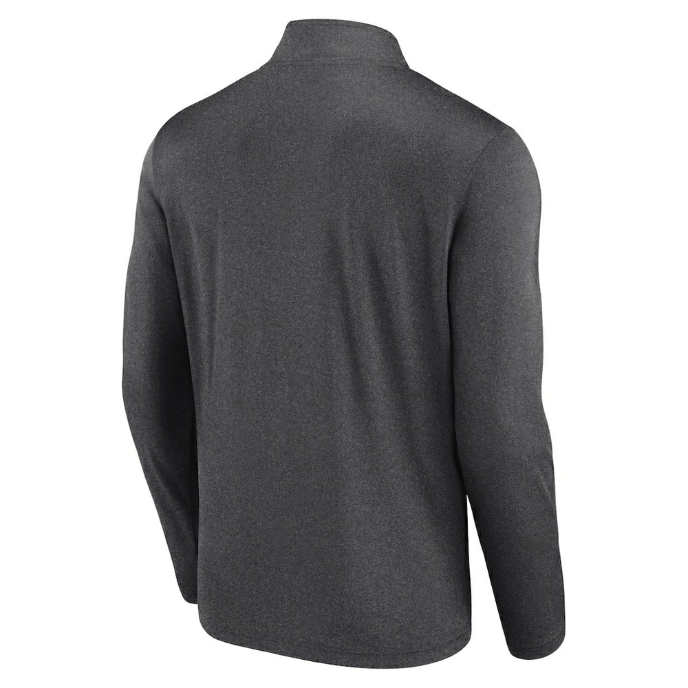 Jacksonville Jaguars Head-to-Head Quarter-Zip Pullover Charcoal - Fanatics