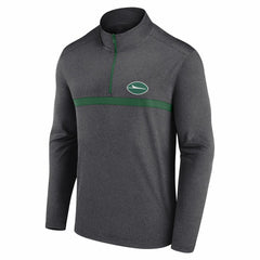 New York Jets Head-to-Head Quarter-Zip Pullover Heather Charcoal - Fanatics