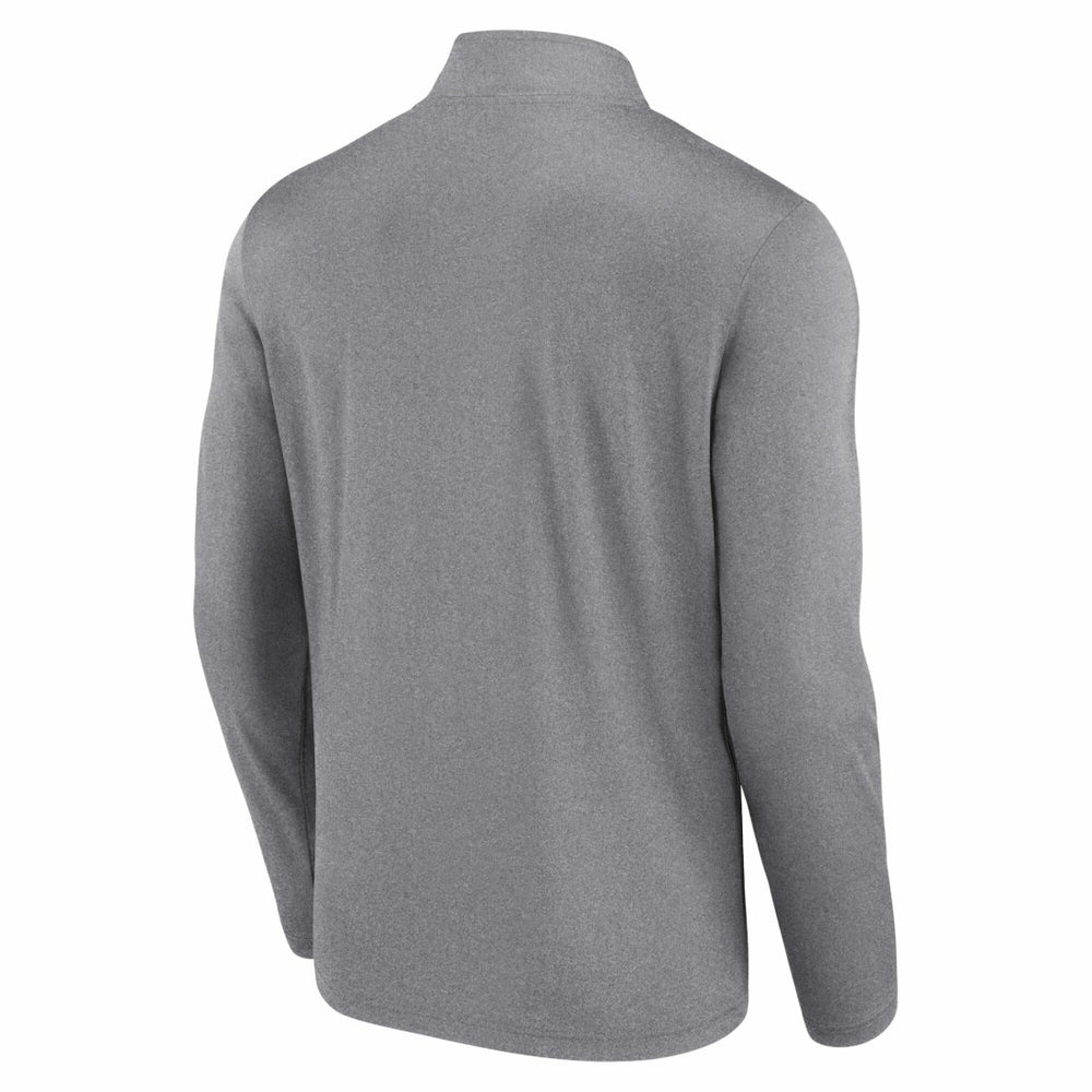 Detroit Lions Head-to-Head Quarter-Zip Pullover Gray - Fanatics