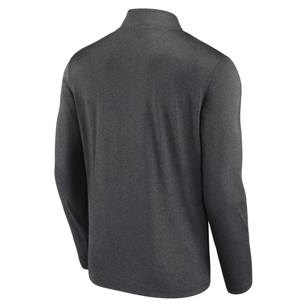 Cleveland Browns Head-to-Head Quarter-Zip Pullover Charcoal - Fanatics