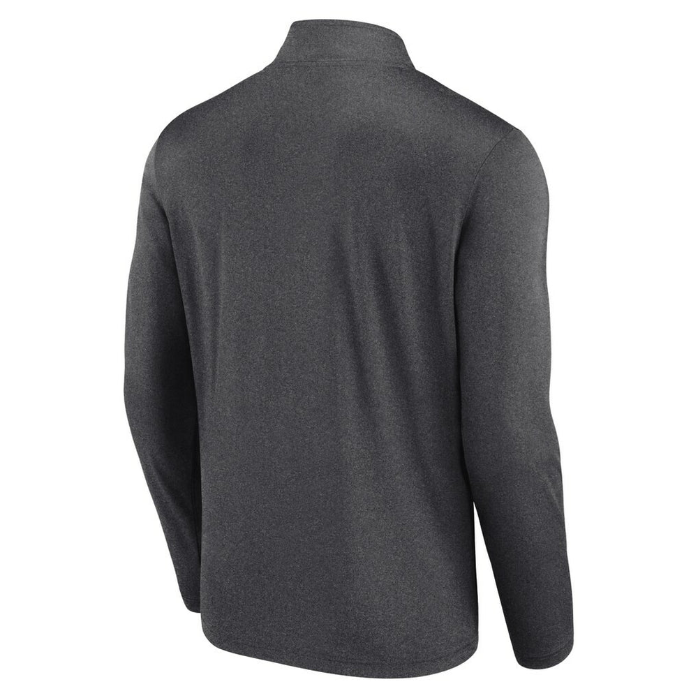 Cleveland Browns Head-to-Head Quarter-Zip Pullover Charcoal - Fanatics