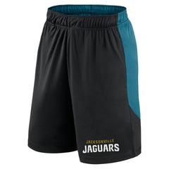 Jacksonville Jaguars Launch Shorts Black/Teal - Fanatics