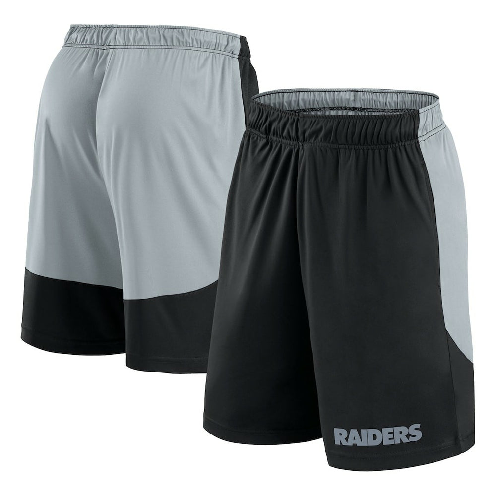 Las Vegas Raiders Launch Shorts Black/Silver - Fanatics