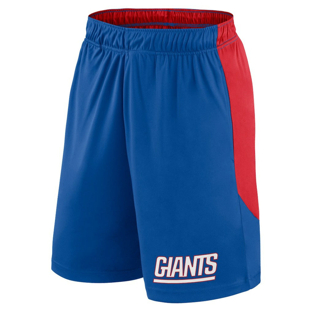 New York Giants Launch Shorts Royal/Red - Fanatics
