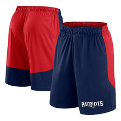 New England Patriots Launch Shorts Navy/Red - Fanatics