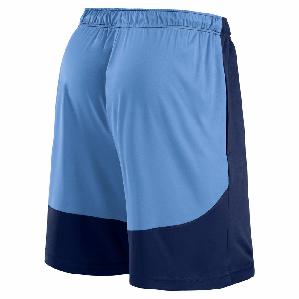 Tennessee Titans Launch Shorts Navy/Light Blue - Fanatics