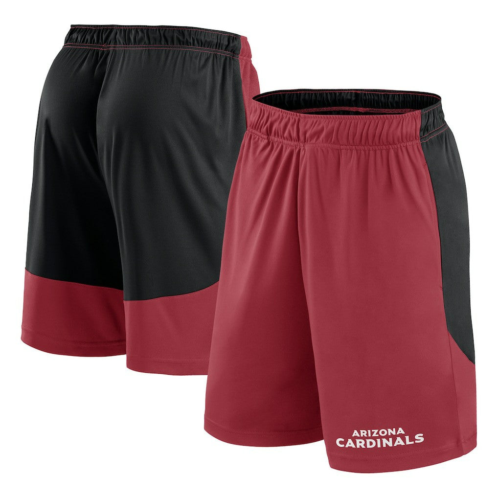 Arizona Cardinals Launch Shorts Cardinal/Black - Fanatics