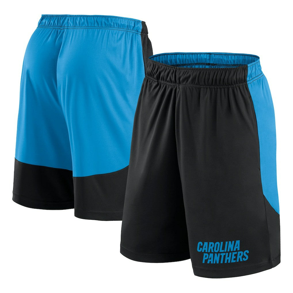 Carolina Panthers Launch Shorts Black/Blue - Fanatics