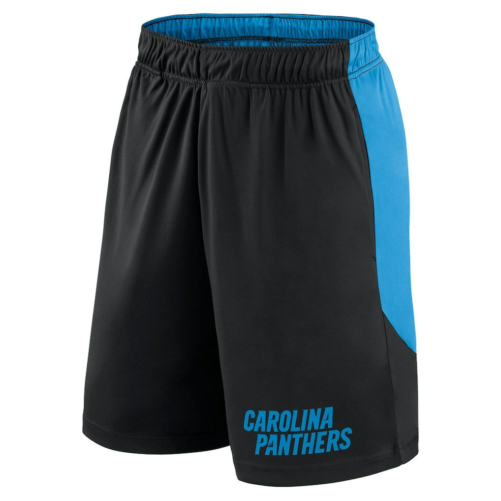 Carolina Panthers Launch Shorts Black/Blue - Fanatics