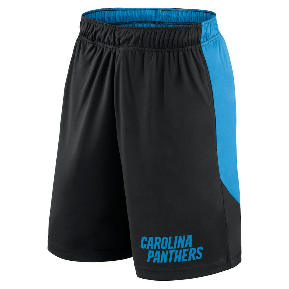 Carolina Panthers Launch Shorts Black/Blue - Fanatics