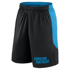 Carolina Panthers Launch Shorts Black/Blue - Fanatics