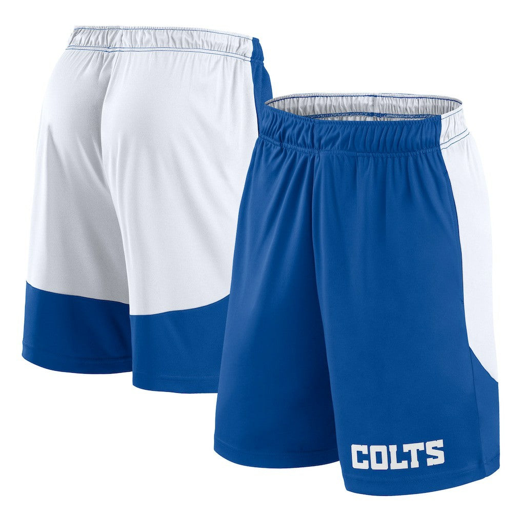Indianapolis Colts Launch Shorts Royal/White - Fanatics