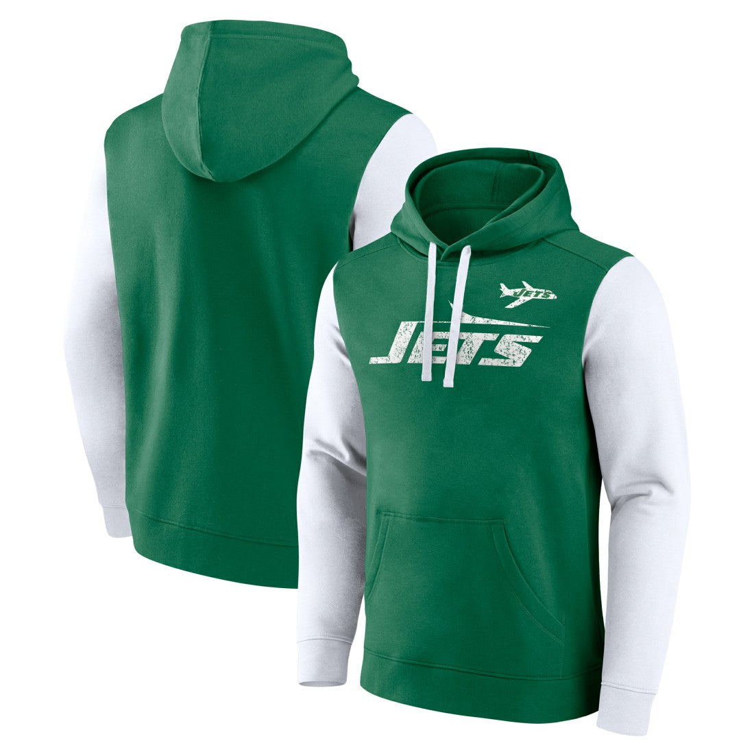 New York Jets Fleece Pullover Hoodie Kelly Green - Fanatics
