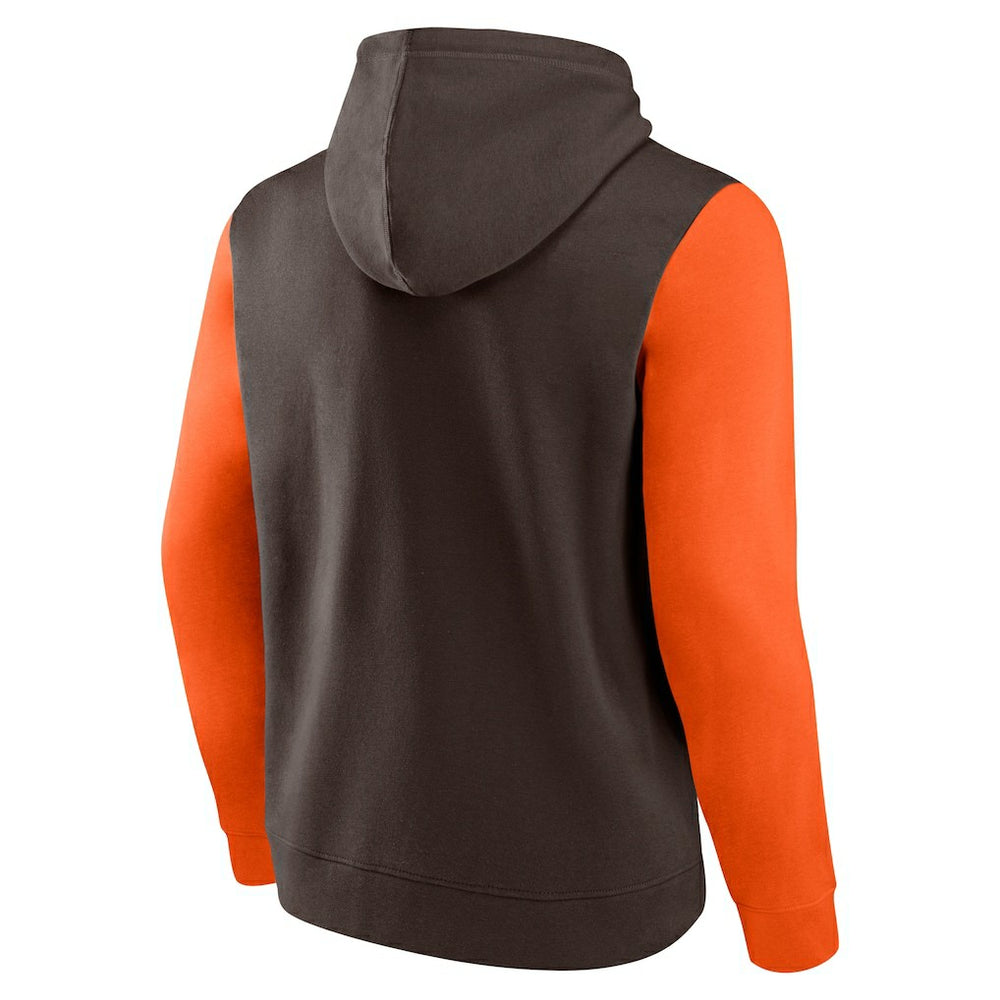 Cleveland Browns Fleece Pullover Hoodie Brown - Fanatics