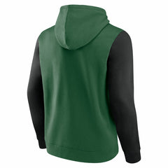 New York Jets Outline Pullover Hoodie Green/Black - Fanatics