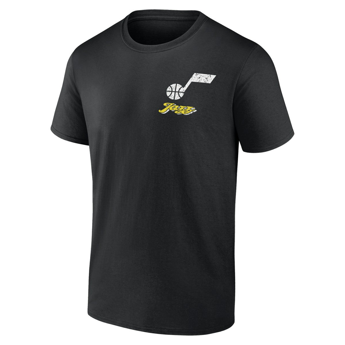 NBA - Utah Jazz Logo Athletic Never Over T-Shirt - Black
