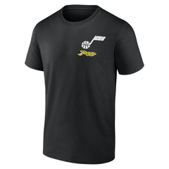 NBA - Utah Jazz Logo Athletic Never Over T-Shirt - Black