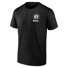 NBA - Brooklyn Nets Logo Athletic Never Over T-Shirt - Black