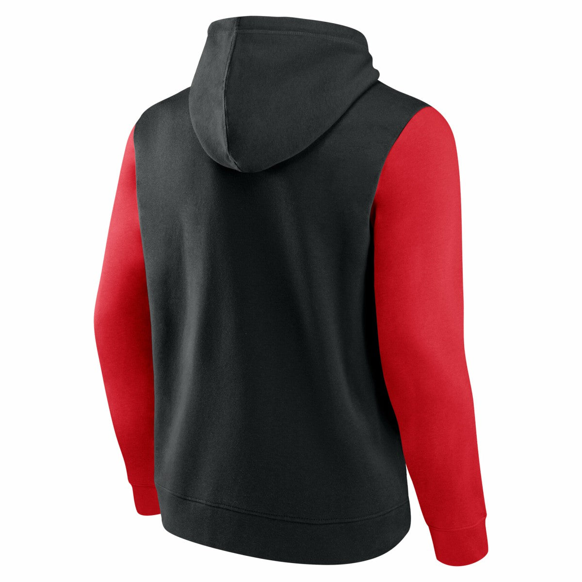 NBA - Toronto Raptors Logo Athletic Outline Colorblock Pullover Hoodie - Black