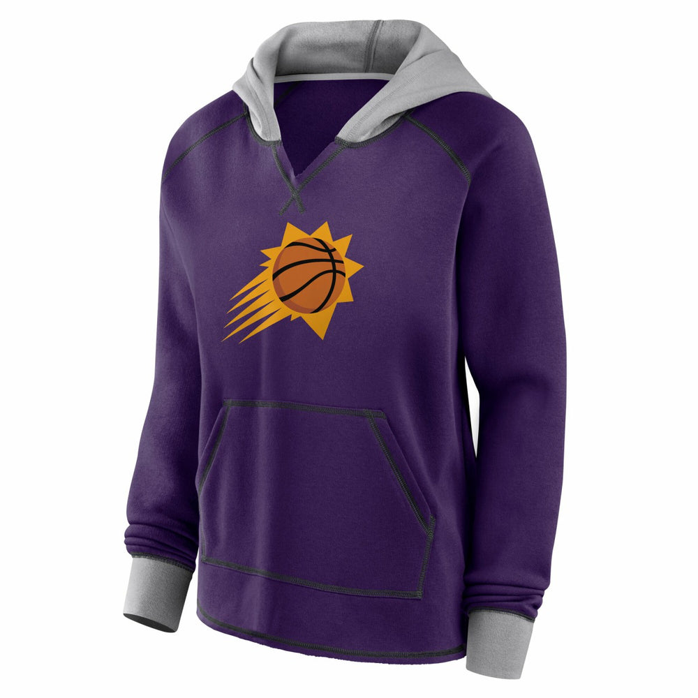 NBA - Phoenix Suns Logo Athletic Women's Boom Pullover Hoodie - Purple