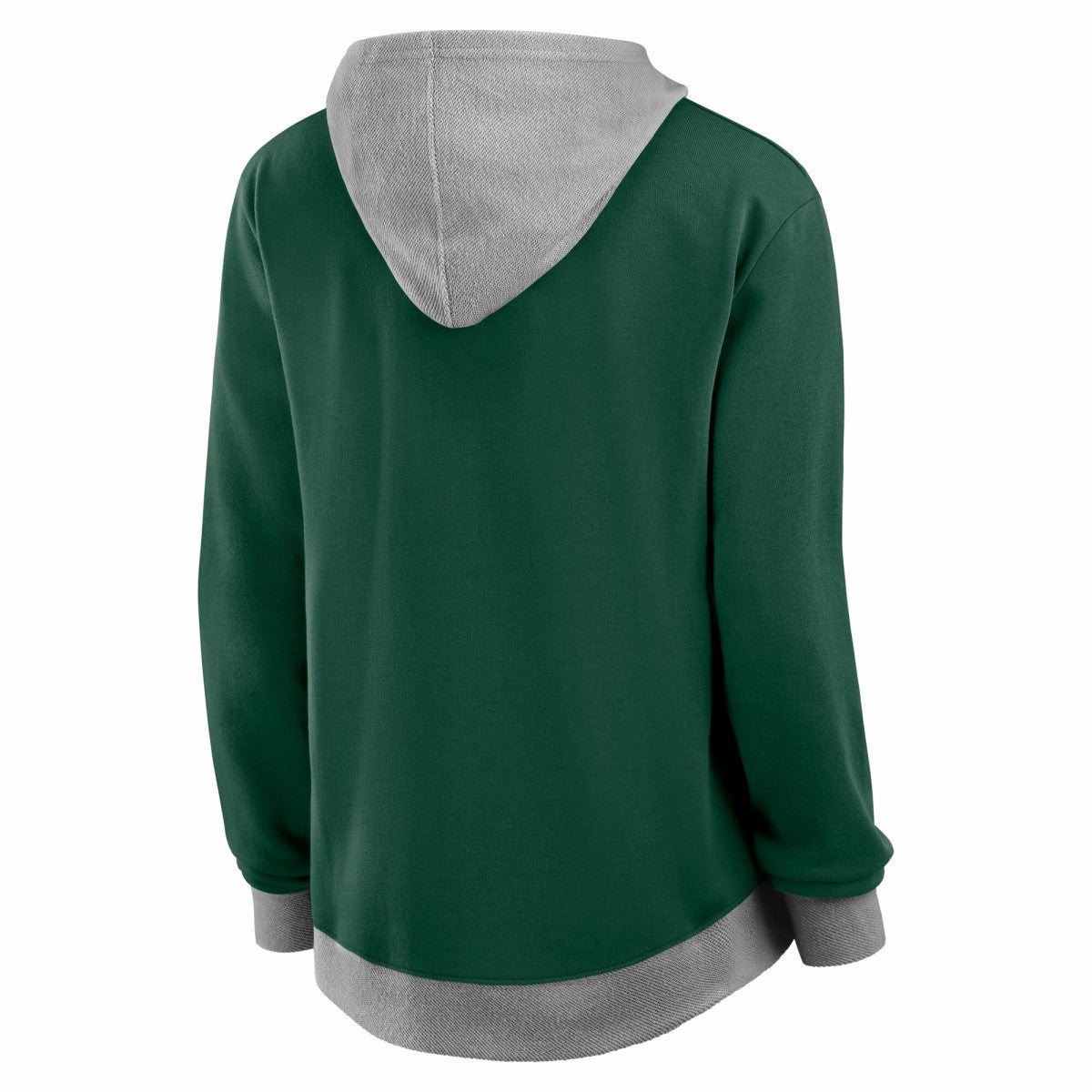 NBA - Milwaukee Bucks Logo Athletic Women's Hit It French Terry Full-Zip Hoodie - Hunter Green