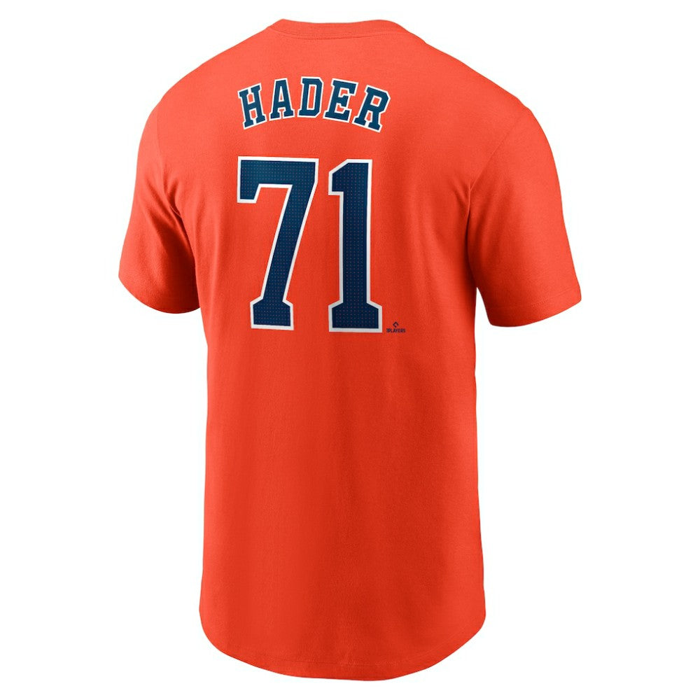 Josh Hader Houston Astros Nike Fuse Name & Number T-Shirt Near Me