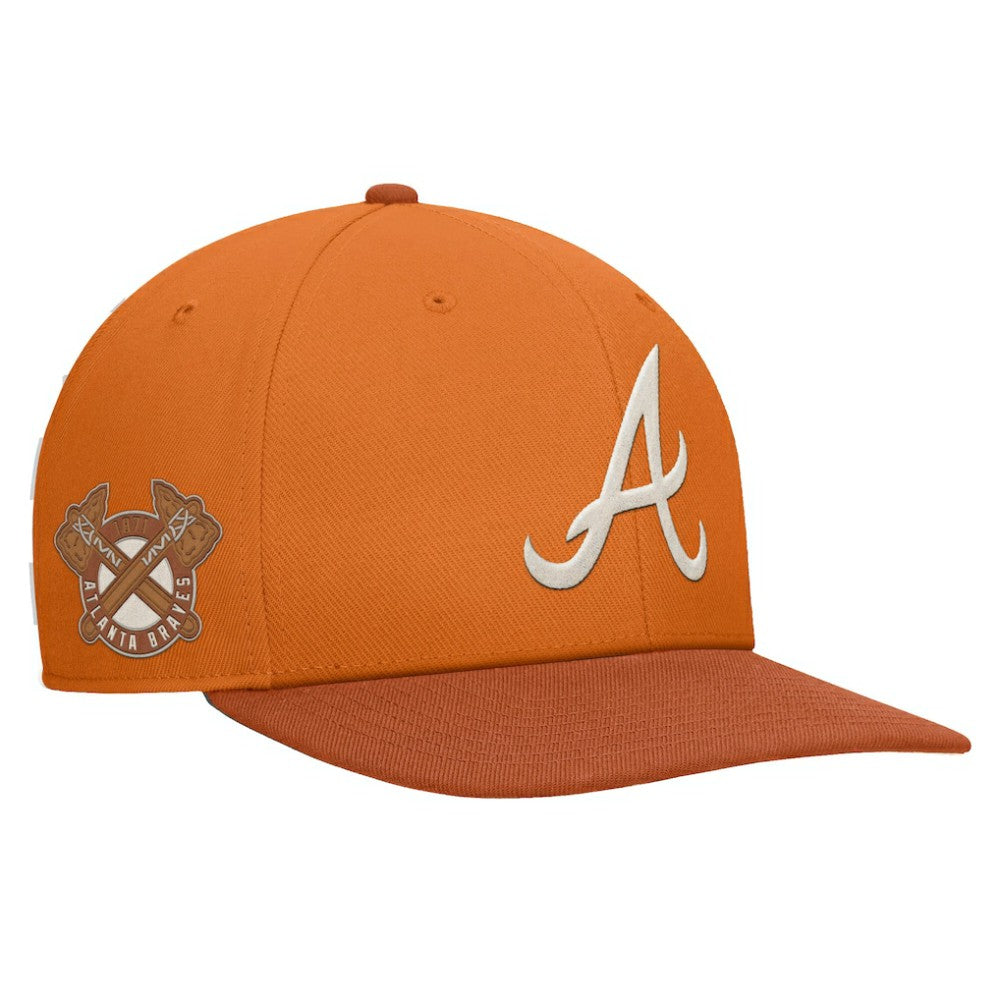 Atlanta Braves Nike Pro Dunk Performance Snapback Hat Lifestyle
