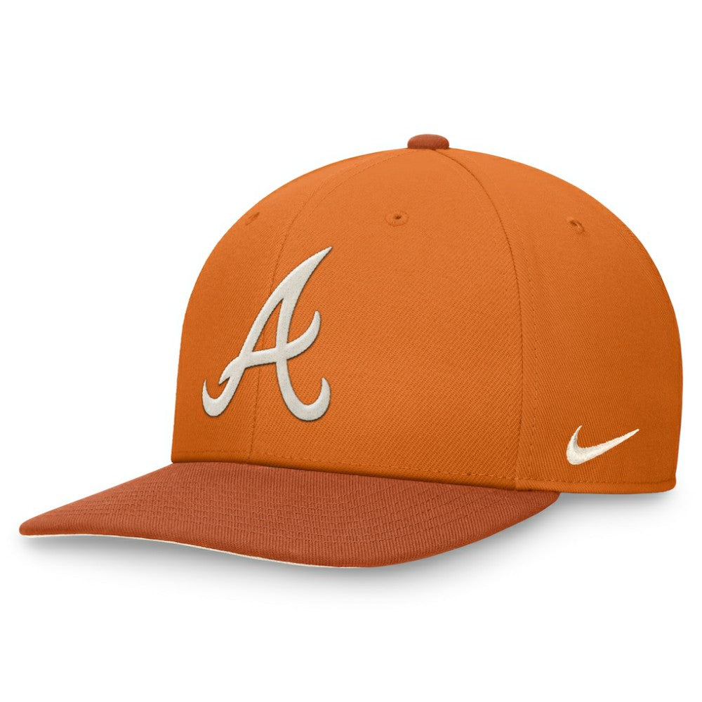 Atlanta Braves Nike Pro Dunk Performance Snapback Hat Lifestyle
