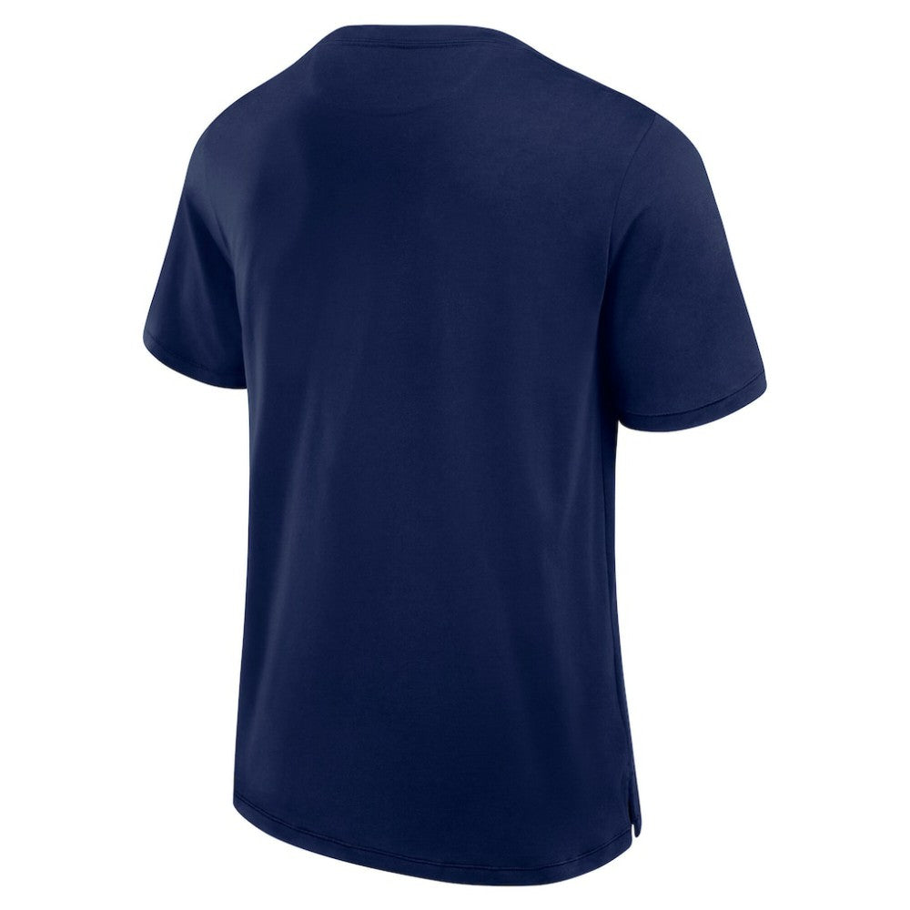 Seattle Kraken Fanatics Elevated Pima T-Shirt Navy