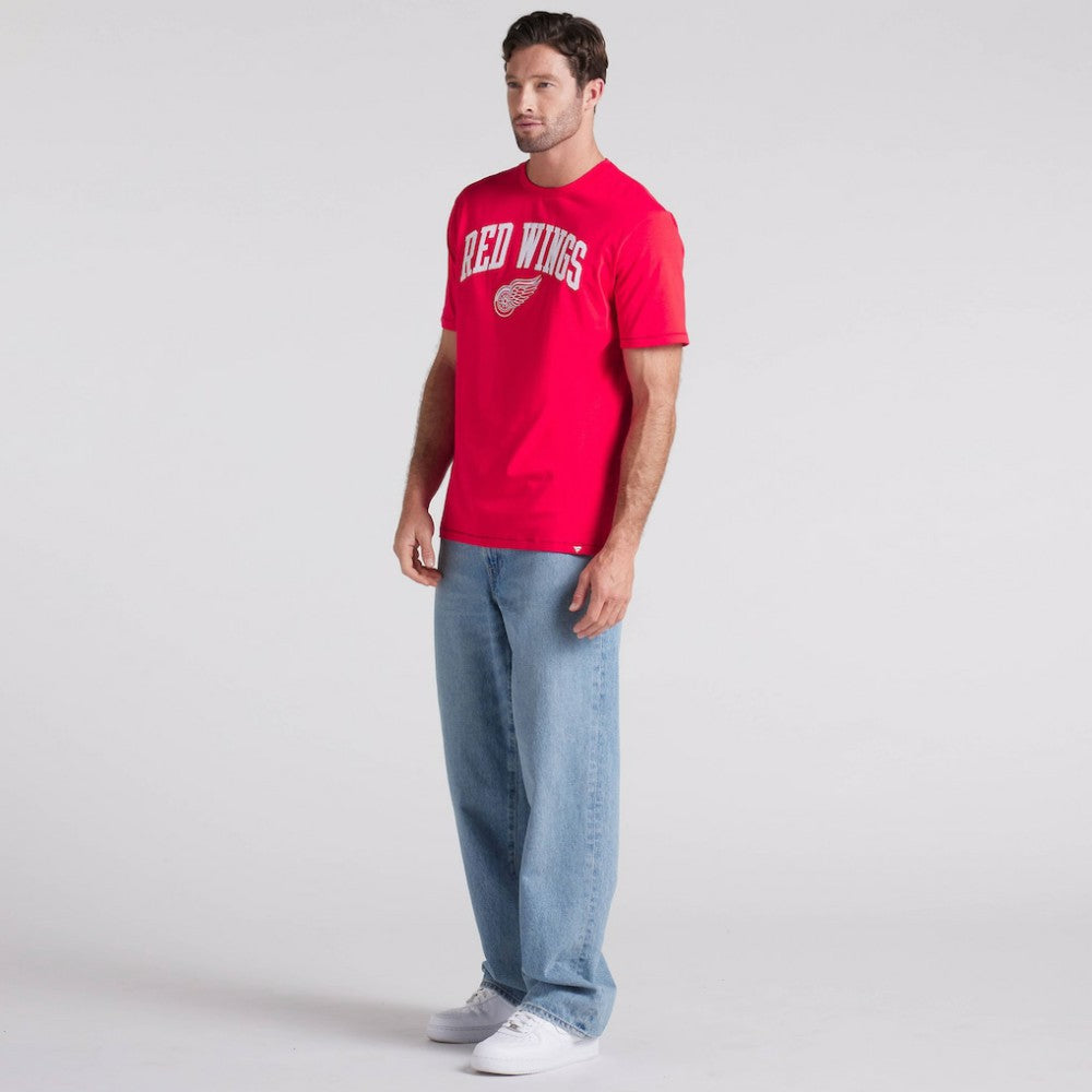 Detroit Red Wings - Fanatics Elevated Pima T-Shirt Red