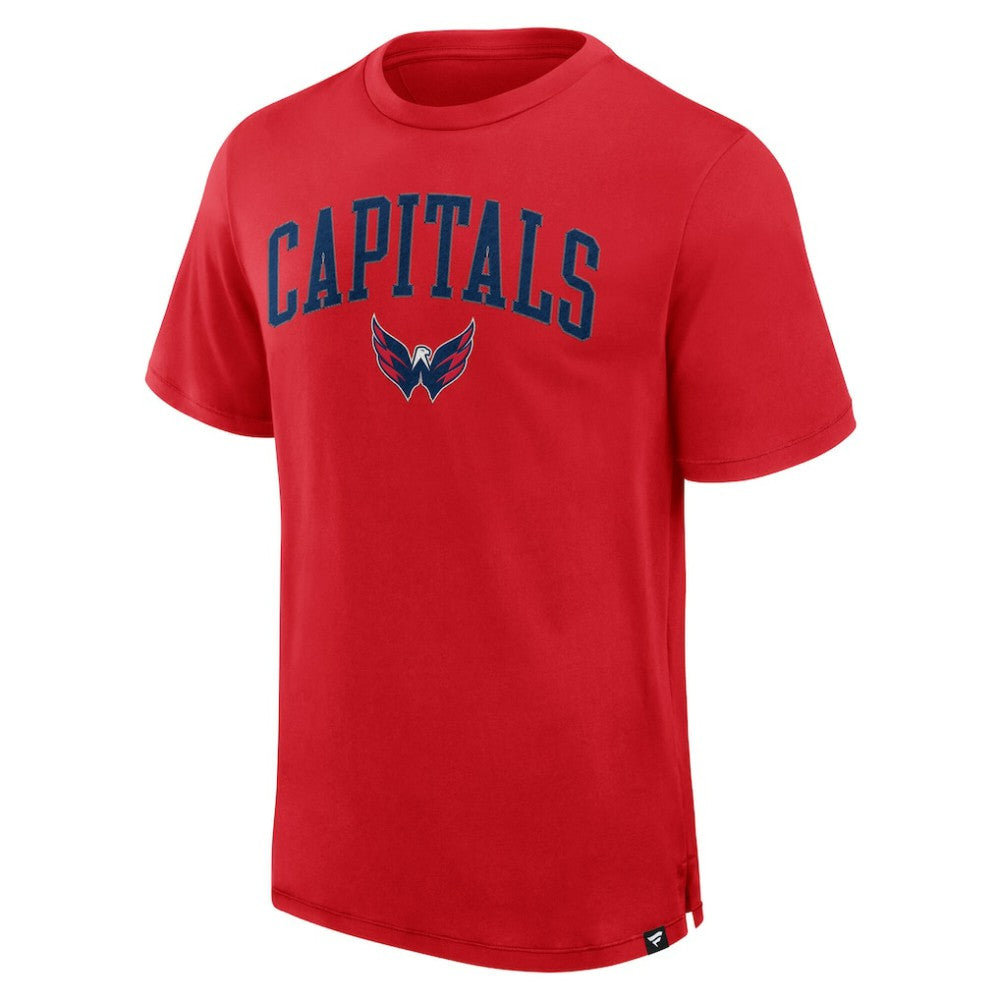 Washington Capitals Fanatics Elevated Pima T-Shirt Red