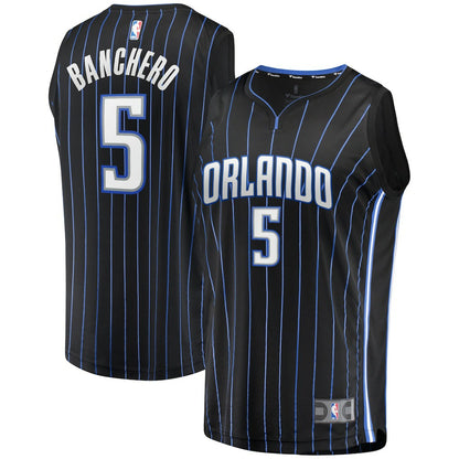 Paolo Banchero Orlando Magic Youth Fast Break Player Jersey - Icon Edition - Black | NBA Jerseys