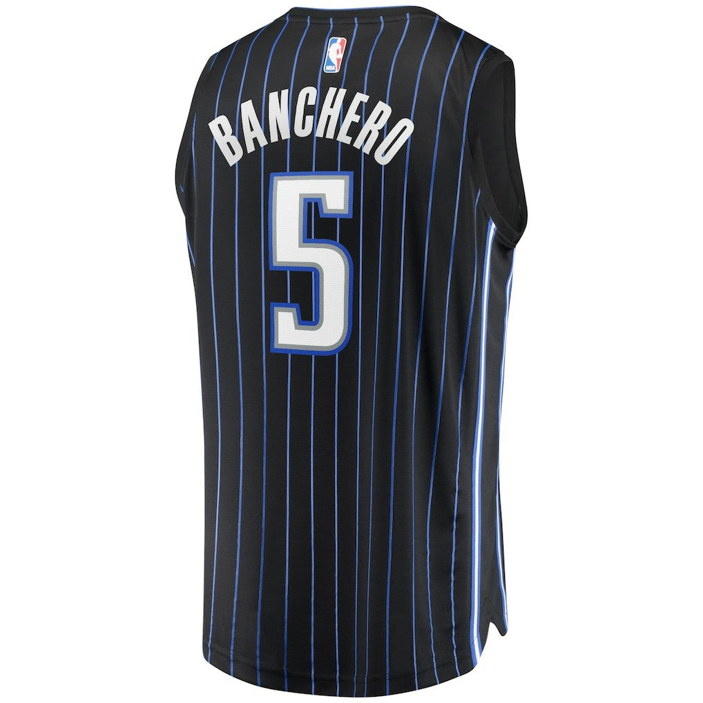 Paolo Banchero Orlando Magic Youth Fast Break Player Jersey - Icon Edition - Black | NBA Jerseys