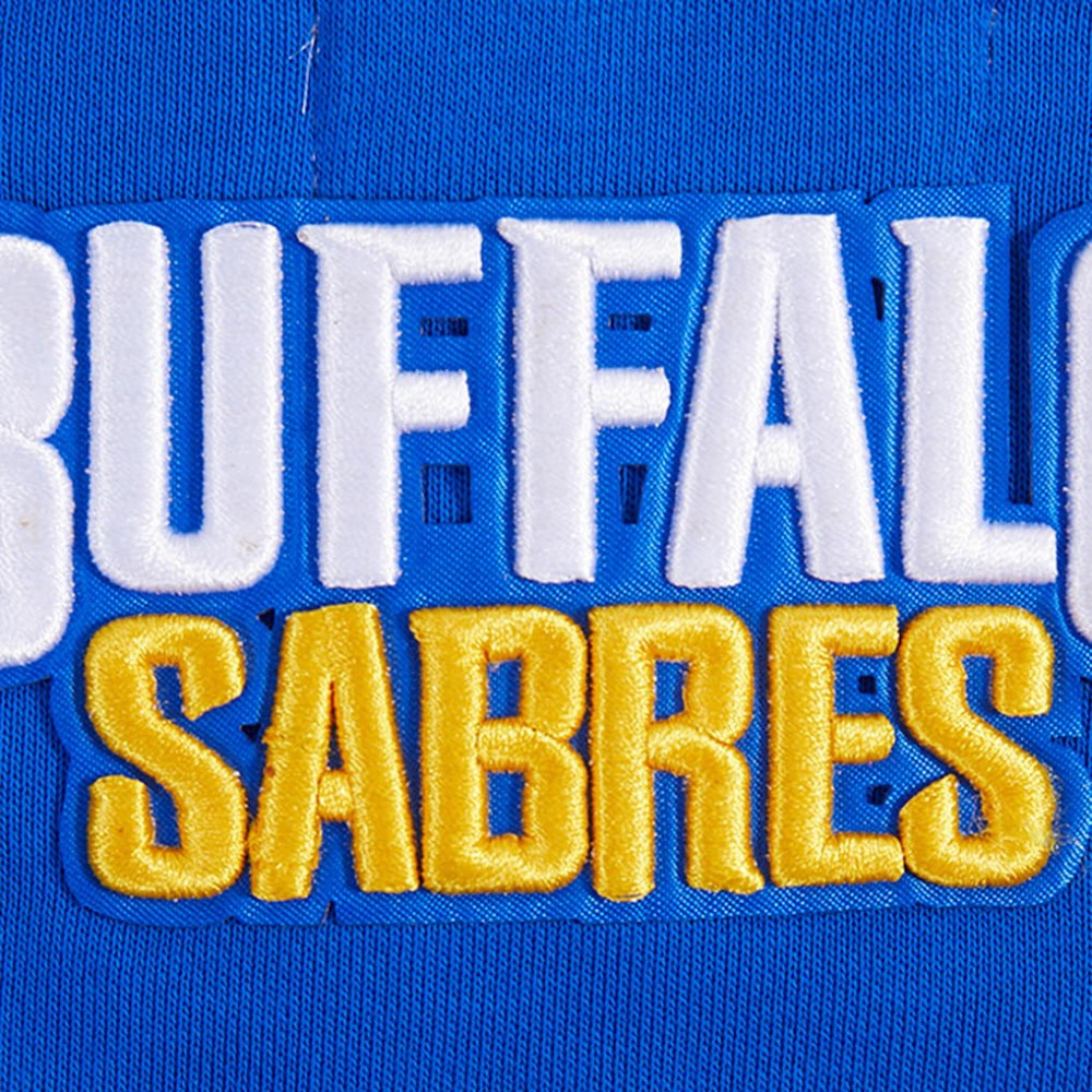 Buffalo Sabres - Pro Standard Women's Area Code Cropped Pullover Sweatshirt Royal