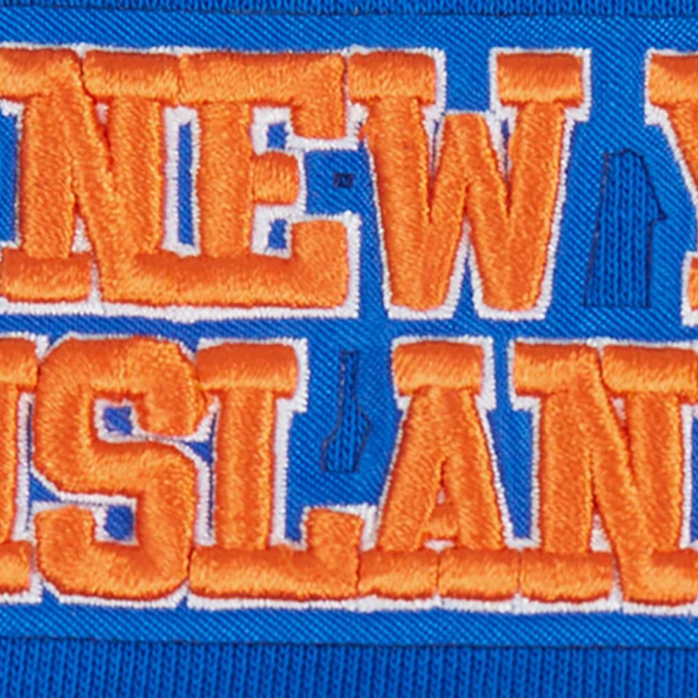 New York Islanders - Pro Standard Women's Area Code Cropped Pullover Sweatshirt Royal