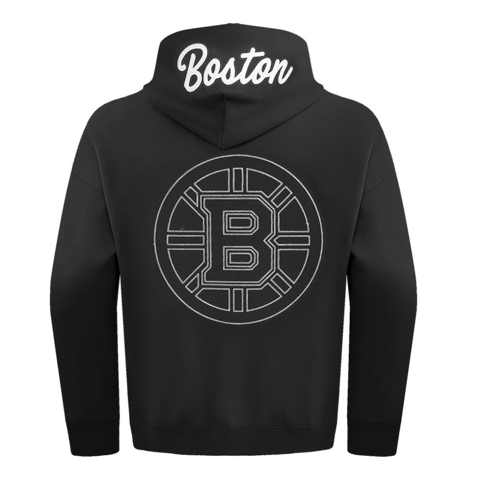 Boston Bruins Pro Standard Paint the City Pullover Hoodie Black