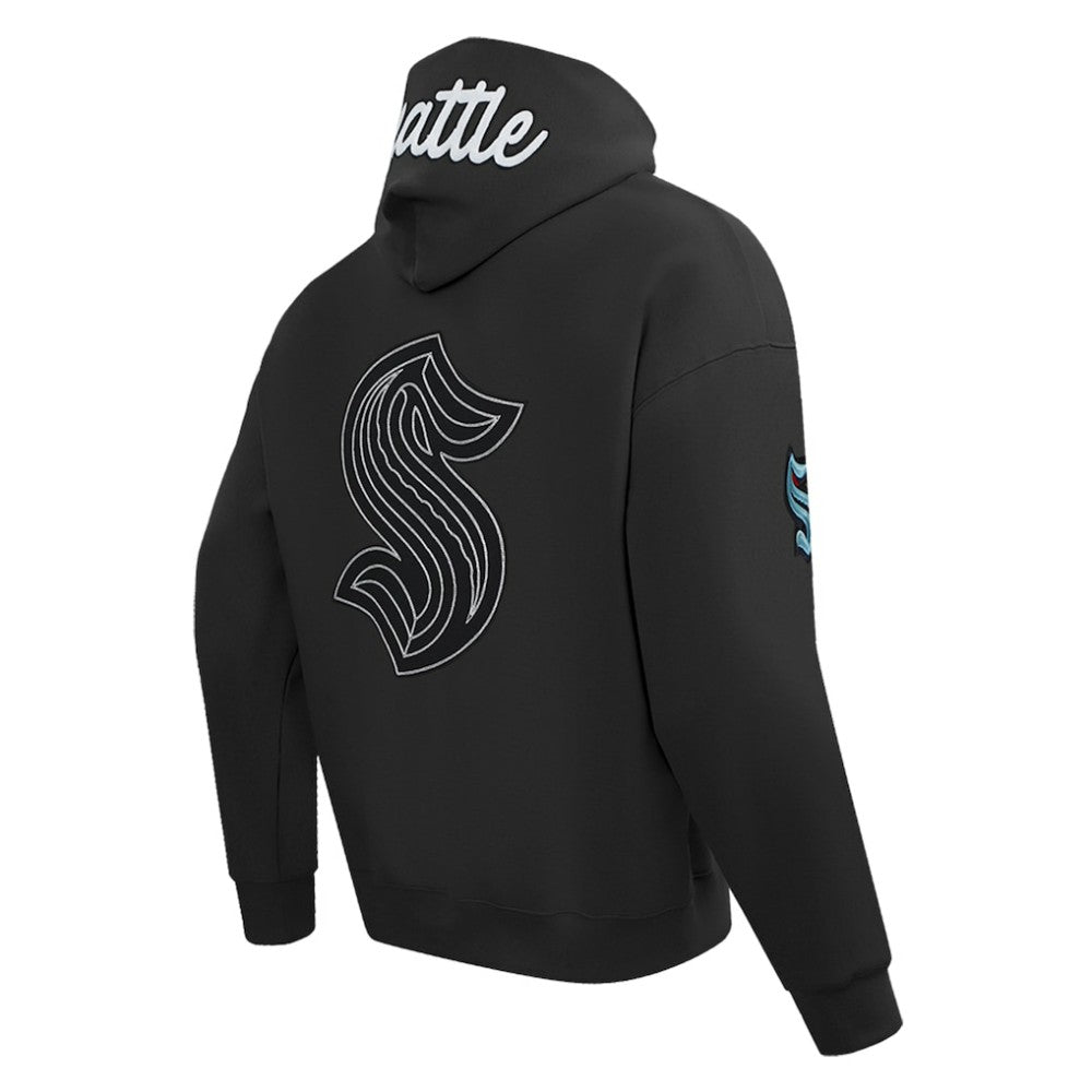 Seattle Kraken Pro Standard Paint the City Pullover Hoodie Black